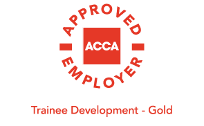 "For Trainee Development-Gold provided facility by ACCA (Approved Employer)".